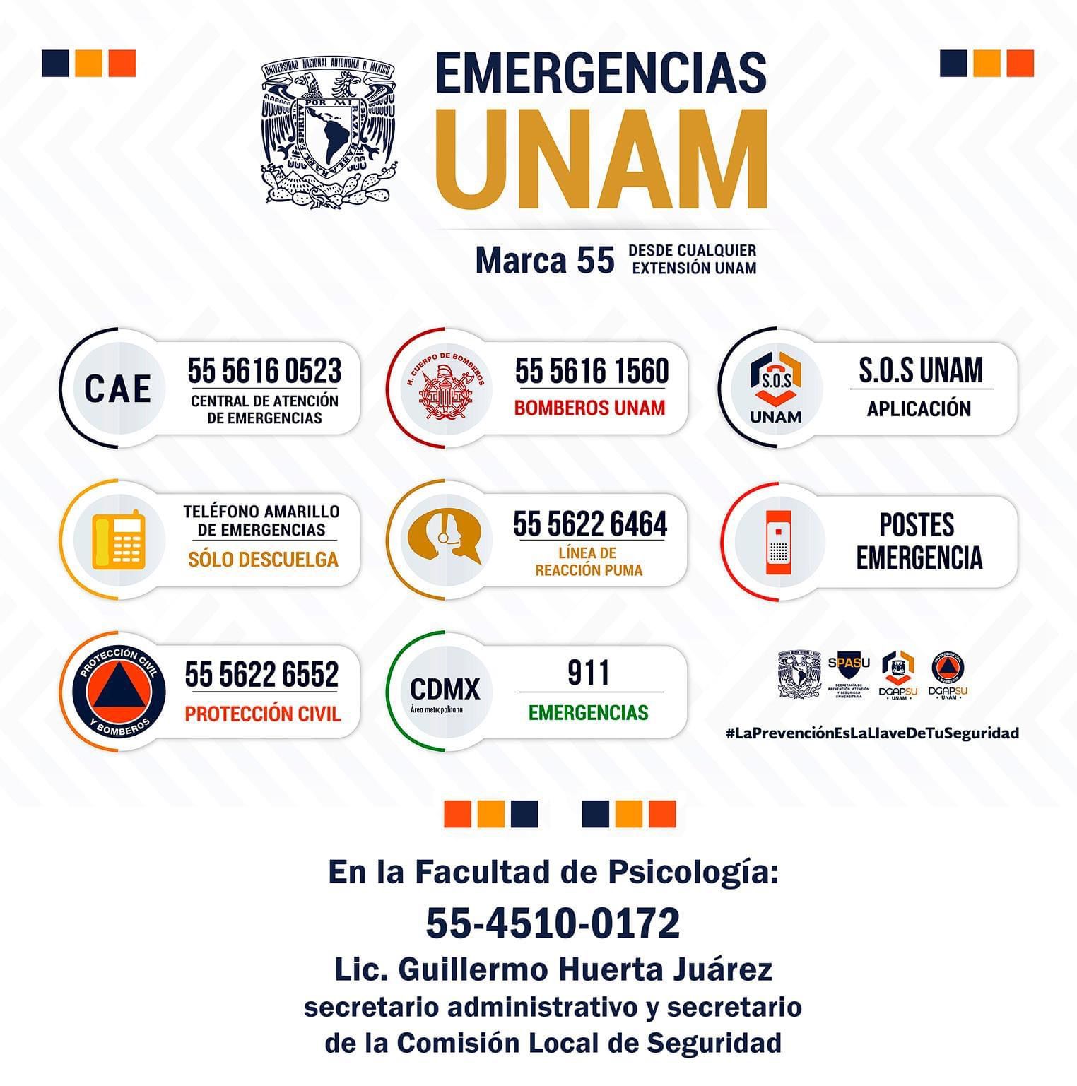 emergenciasunam